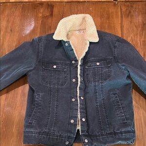 Faherty Cream Sherpa Jacket